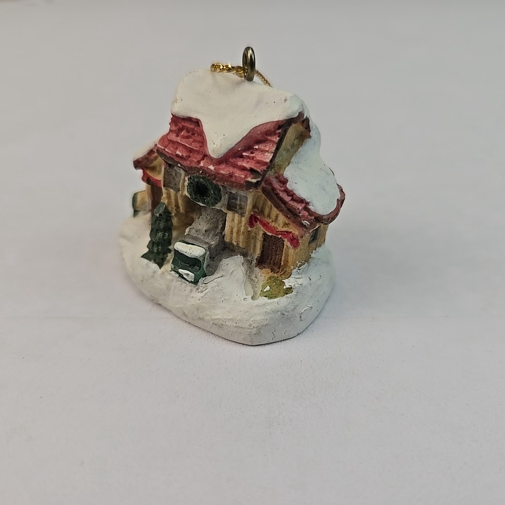 Vintage Kurt Alder Mini Santa's World Snow Cottage House Christmas Tree Ornament - Picture 5 of 12